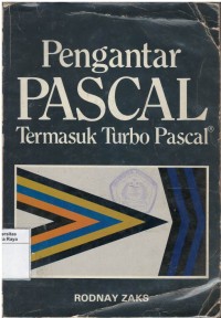 Pengantar pascal: termasuk turbo pascal