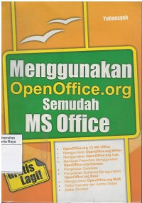 Menggunakan OpenOffice.org semudah MS Office