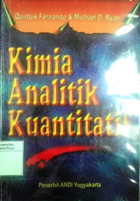 Kimia analitik kuantitatif