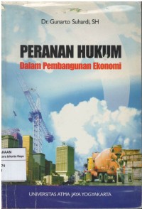 Peranan hukum dalam pembangunan ekonomi