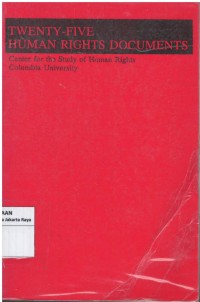 Twenty-five human rights documents