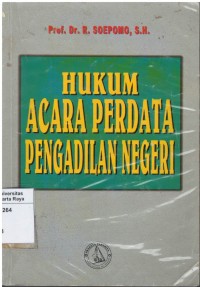 Hukum acara perdata pengadilan negeri