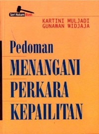 Pedoman menangani perkara kepailitan