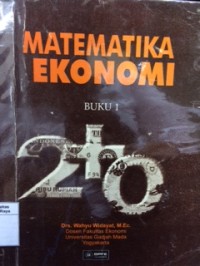 Matematika ekonomi