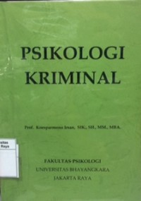 Psikologi kriminal