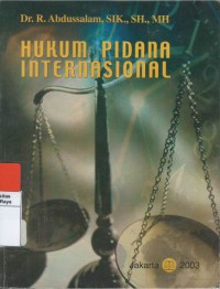 Hukum pidana internasional