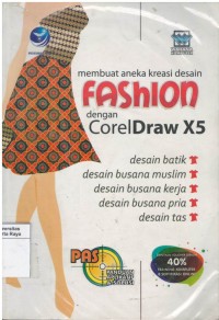 Membuat aneka kreasi fashion dengan corel draw x5