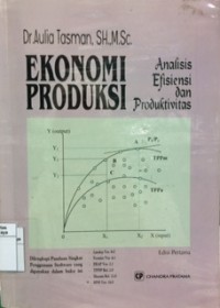 Ekonomi produksi: analisis efisien dan produktivitas