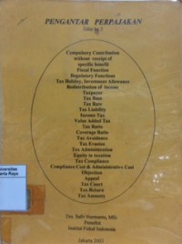 Image of Pengantar perpajakan