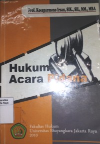 Hukum Acara Pidana