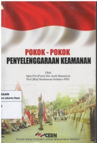 Pokok-pokok penyelenggaraan keamanan