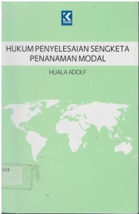 Hukum penyelesaian sengketa penanaman modal