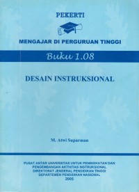 Pekerti mengajar di perguruan tinggi : desain intruksional Buku 1.08