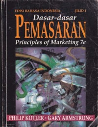 Dasar-dasar pemasaran ( Principles of marketing 7e) Jilid 1