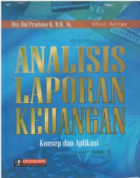 Analisis laporan keuangan konsep dan aplikasi