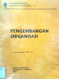 Materi pokok pengembangan organisasi