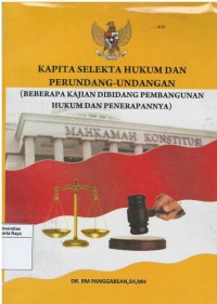 Kapita selekta hukum dan perundang-undangan