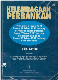 Kelembagaan perbankan