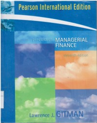 Principles of managerial finance