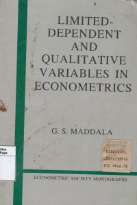 Limited - dependent and qualitative variables in econometrics