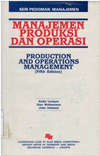 Manajemen produksi dan operasi