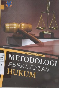 Metodelogi Penelitian Hukum