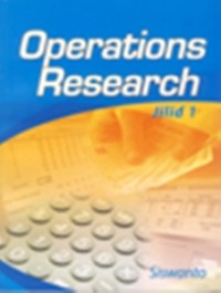 Operations research Jilid 1