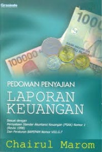 Pedoman penyajian laporan keuangan