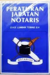 Peraturan jabatan notaris