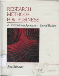 Research methods for business a skill building approach