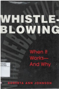 Whistle-blowing