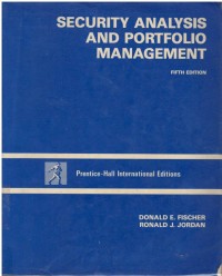 Security analysis and portfolio management