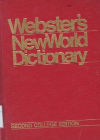 Webster`s new world dictionary