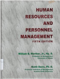 Human resources and personel management