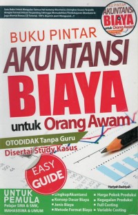 Buku pintar akuntansi biaya untuk orang awam