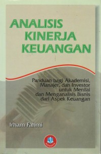 Analisis kinerja keuangan