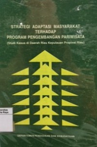 Strategi adaptasi masyarakat terhadap program pengembangan pariwisata