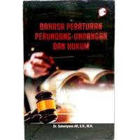 Bahasa peraturan perundang-undangan dan hukum