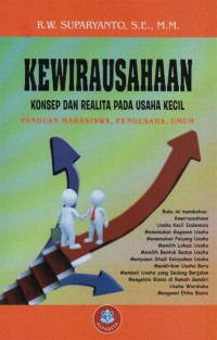 Kewirausahaan :konsep dan realita pada usaha kecil