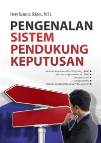 Pengenalan Sistem pendukung keputusan