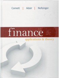 Finance : applications & theory