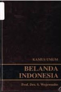 Kamus umum Belanda Indonesia