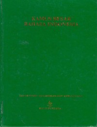 Kamus besar bahasa indonesia