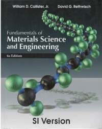 Fundamentals of materials science and engineering