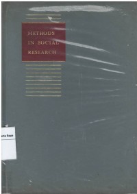 Methods in social research