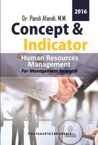 Concept and indicator human resources management for management research