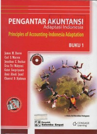Pengantar akuntansi adaptasi indonesia = Principles of accounting - Indonesia adaptation, Buku 1