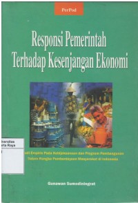 Responsi pemerintah terhadap kesenjangan ekonomi