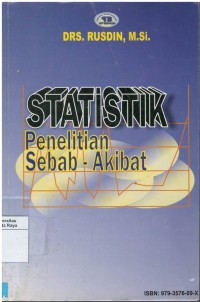 Statistik penelitian sebab akibat