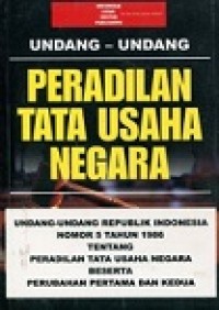 Undang-undang peradilan tata usaha negara